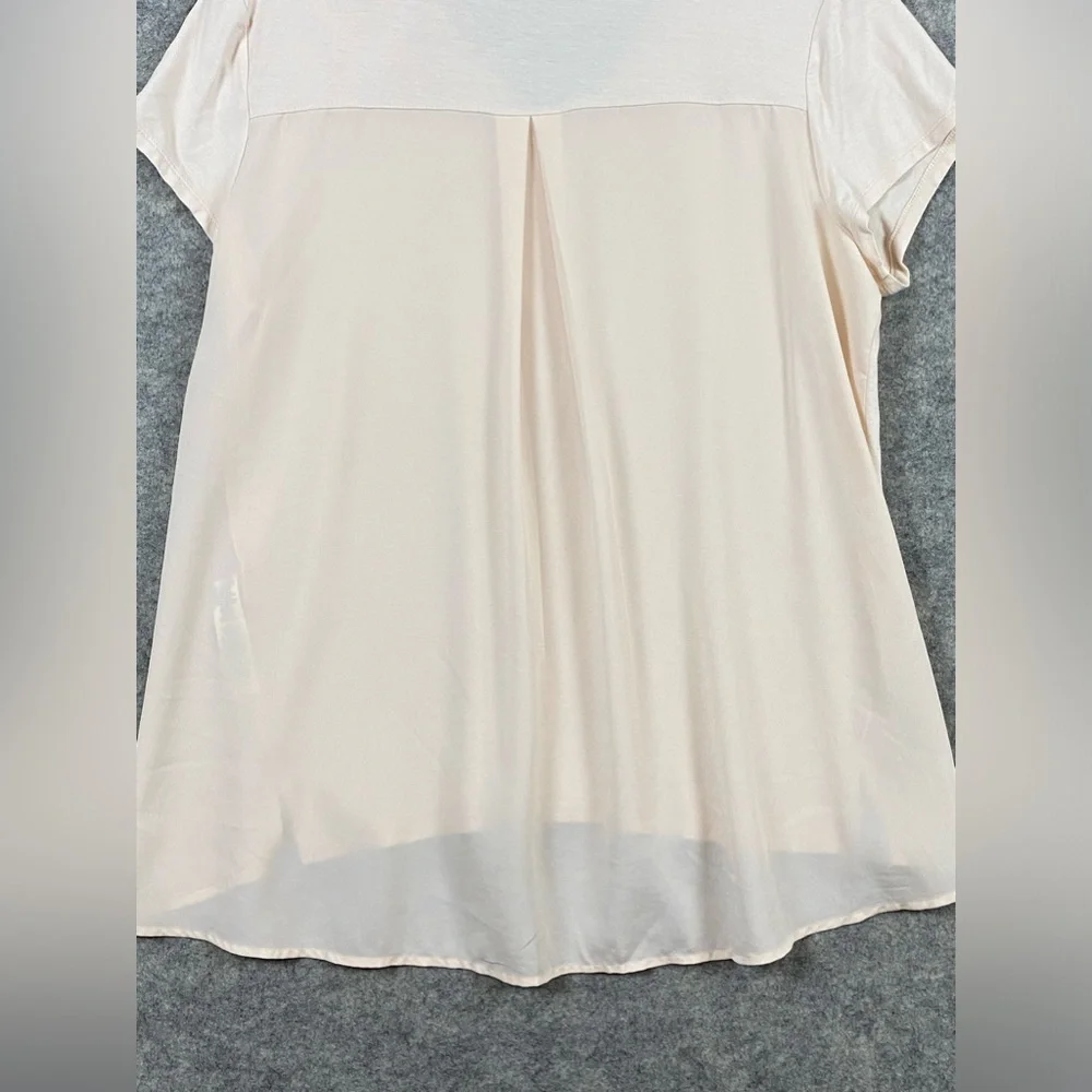 Chico’s Cardigan Sweater 2 Piece Set Size 2(L) Pale Pink‎ Brown Ombré Open Front